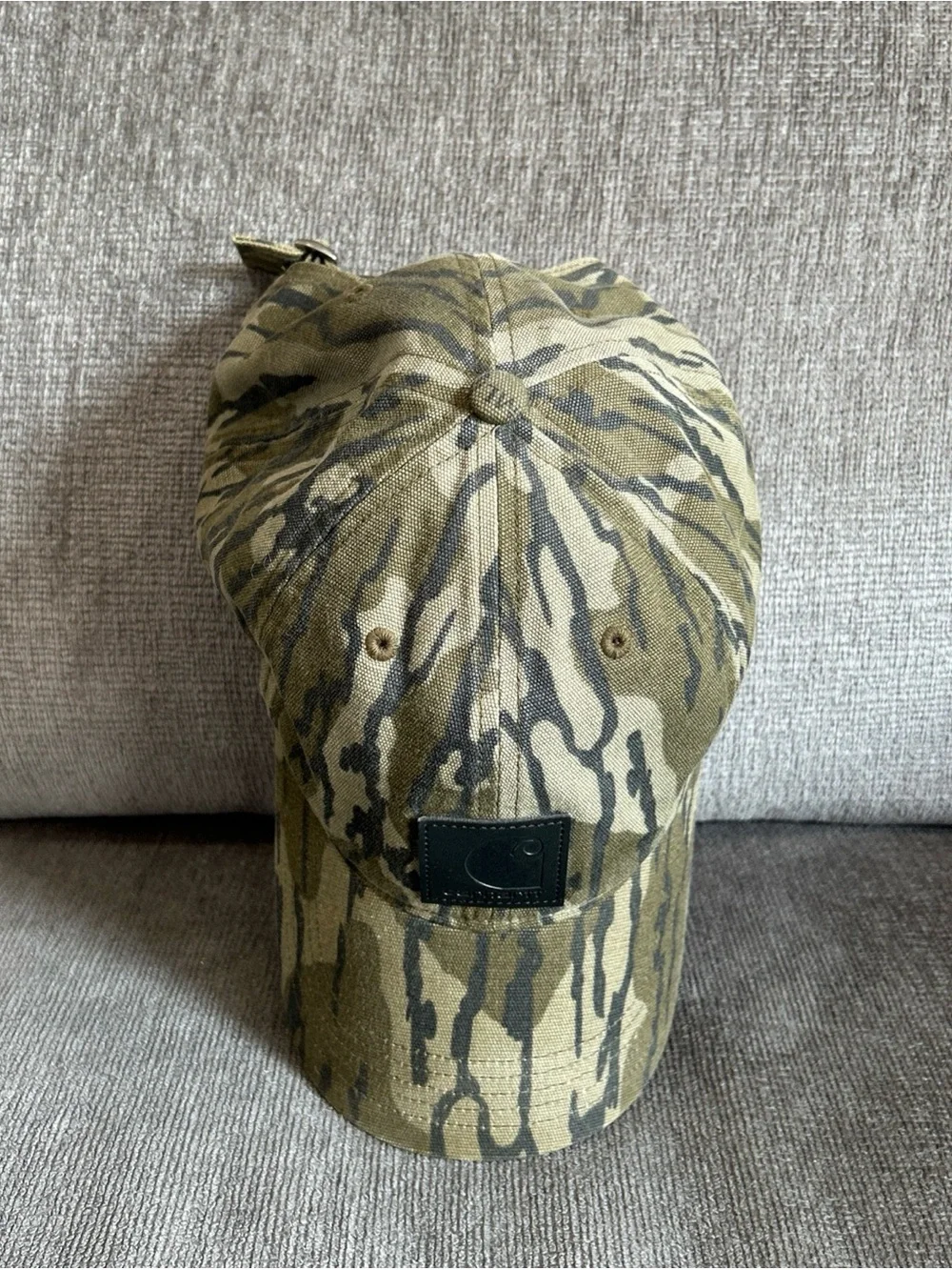 Carhartt Baseball Cap Hat Camo Mossy Oak Camouflage Men’s Adjustable Green Black